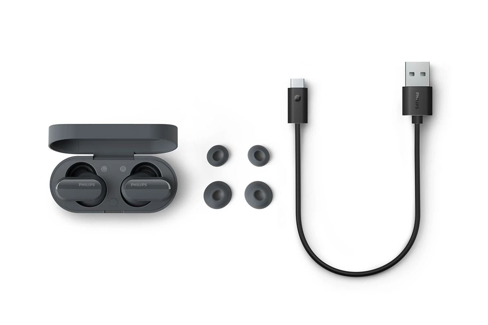 Philips TAT3508 True Bluetooth Noise Cancelling In-Ear Headphones with Mic
