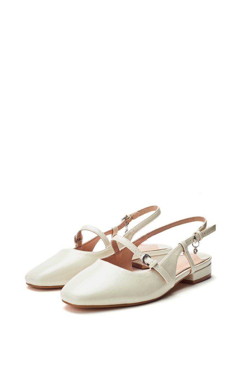 Moda In Pelle Faiga' Porvair Ballet Pumps