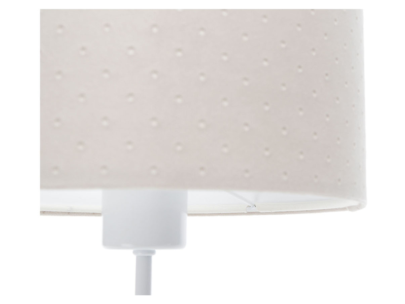 Lampa stołowa Jasmine bebe tkaninowa beżowa