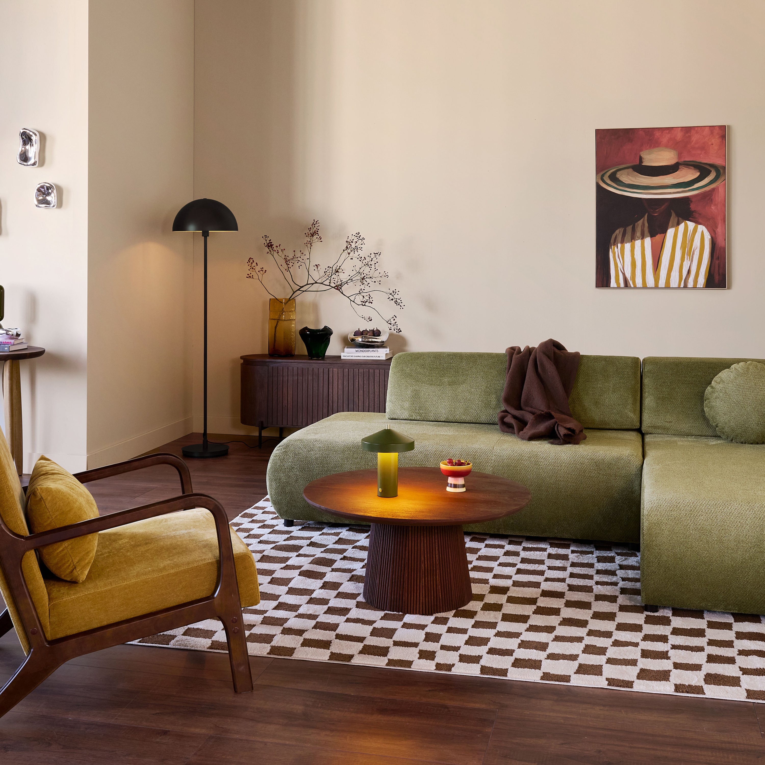 by fonQ Bloop Vloerlamp - Zwart