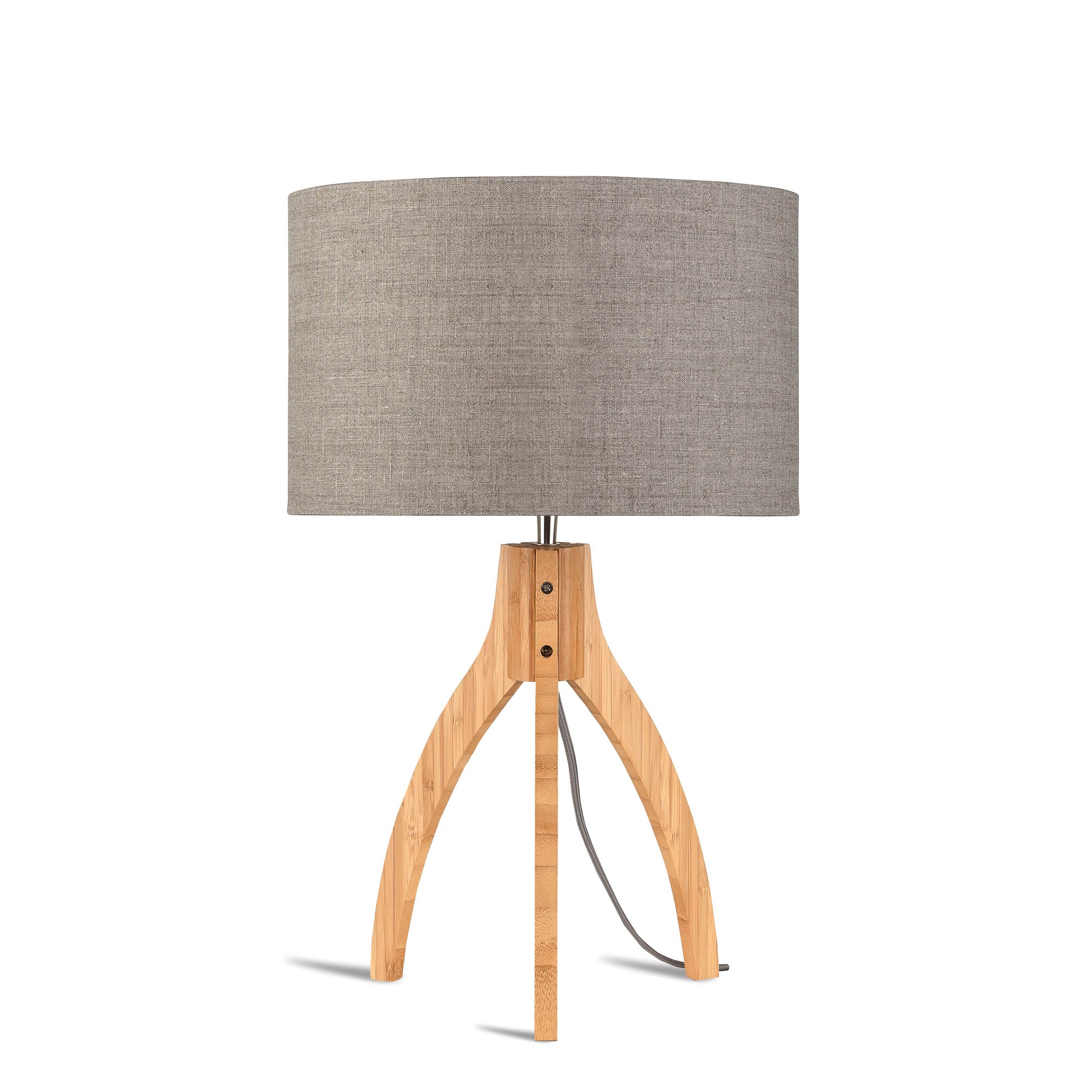 GOOD&MOJO tafellamp Annapurna - taupe - Ø36cm