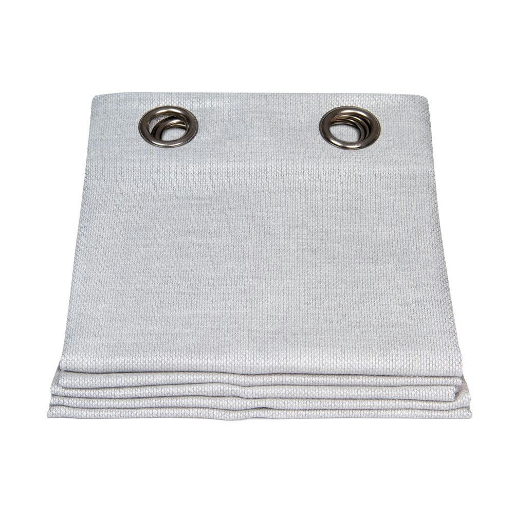 - Rideau extérieur gris 140 x 250