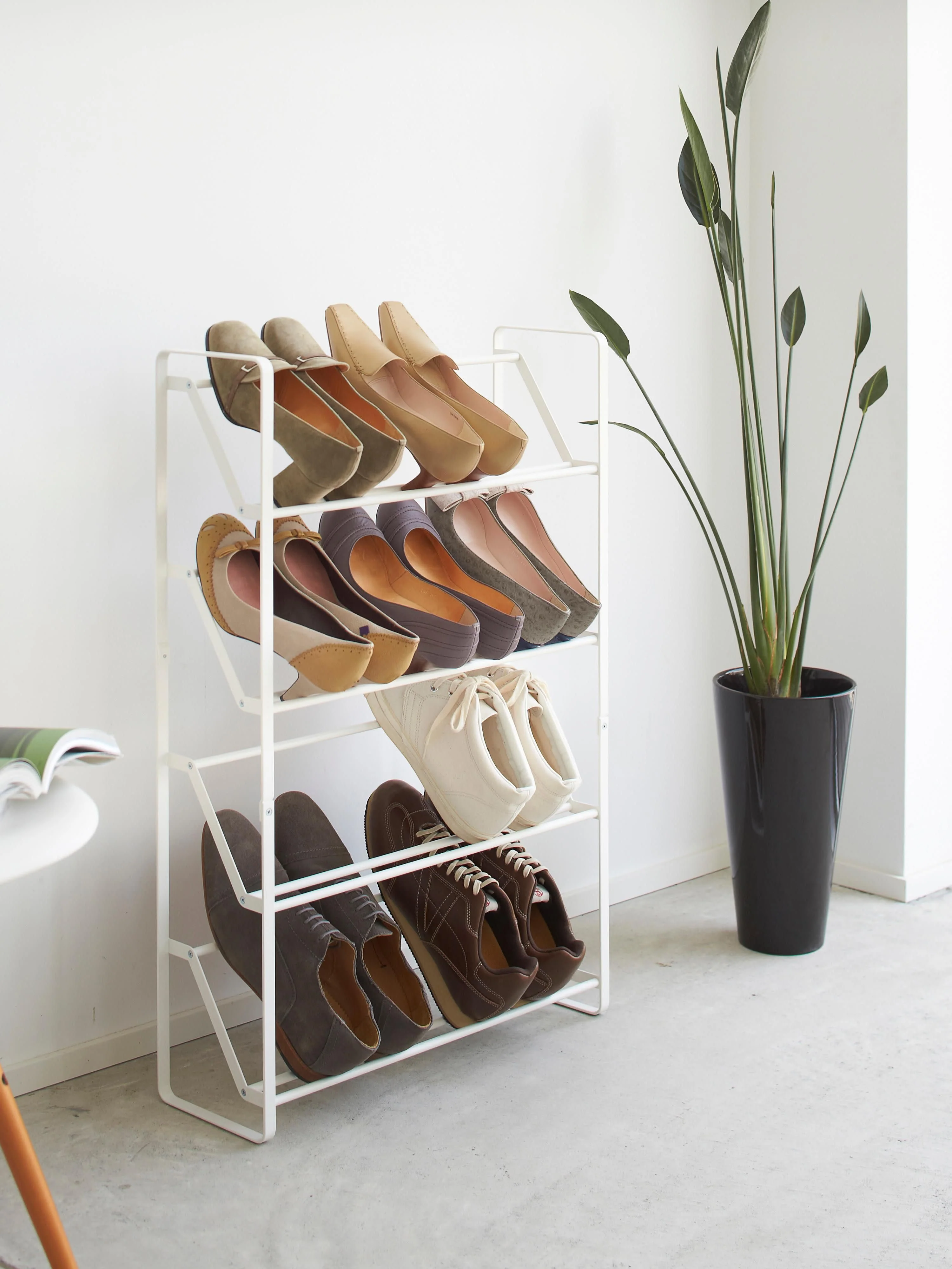 Schuhregal Frame aus Metall