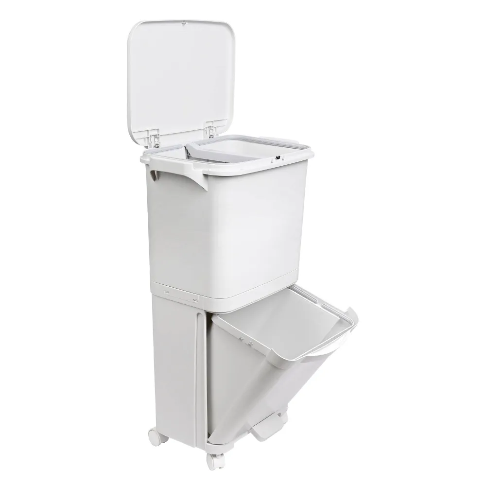 Wellhome Selective soring recycling bin with pedal 38L
