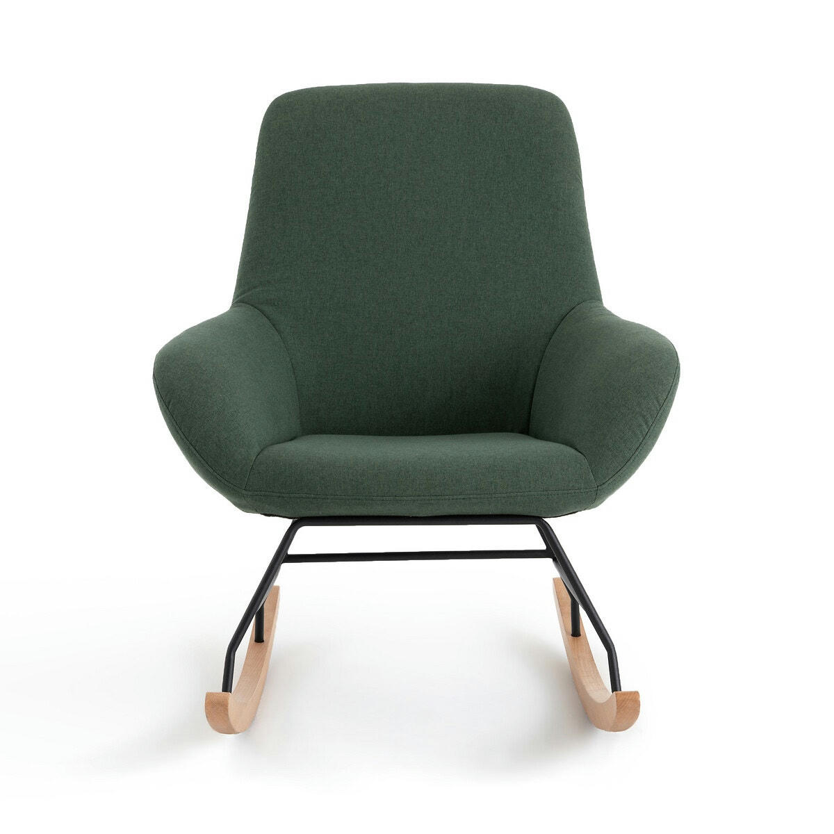 Rocking chair rembourré Carina