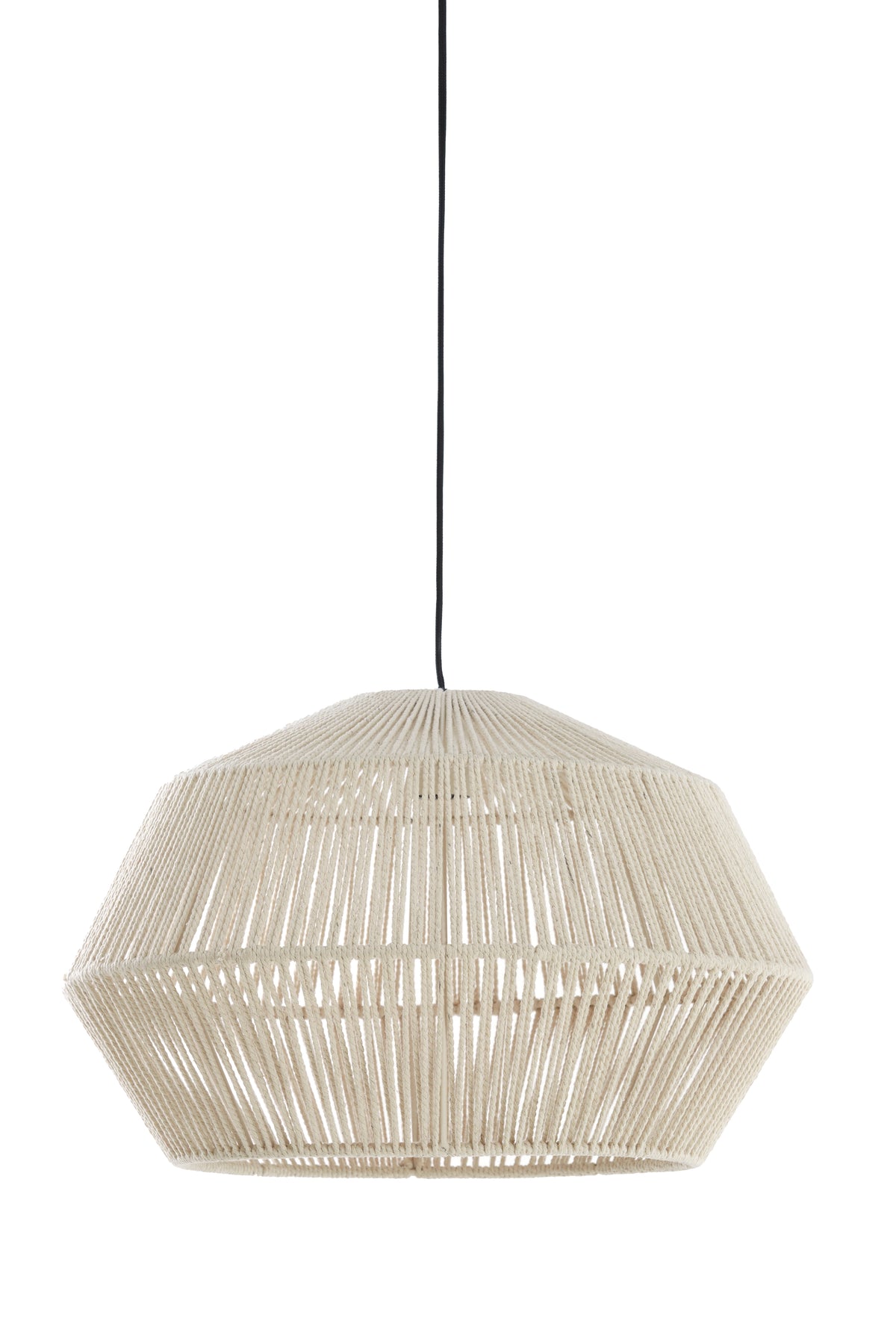 Light & Living hanglamp DEYA - Ø49x30cm - wit