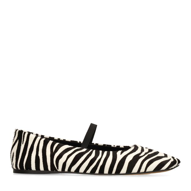 Zebra print ballerina's