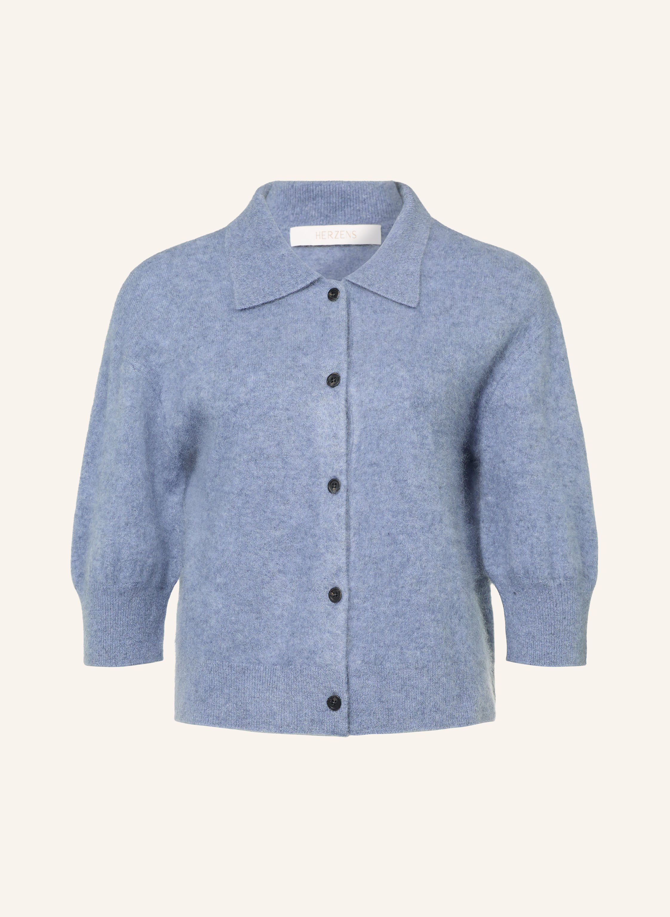 HERZENS Strickbluse LEA mit 3/4-Arm