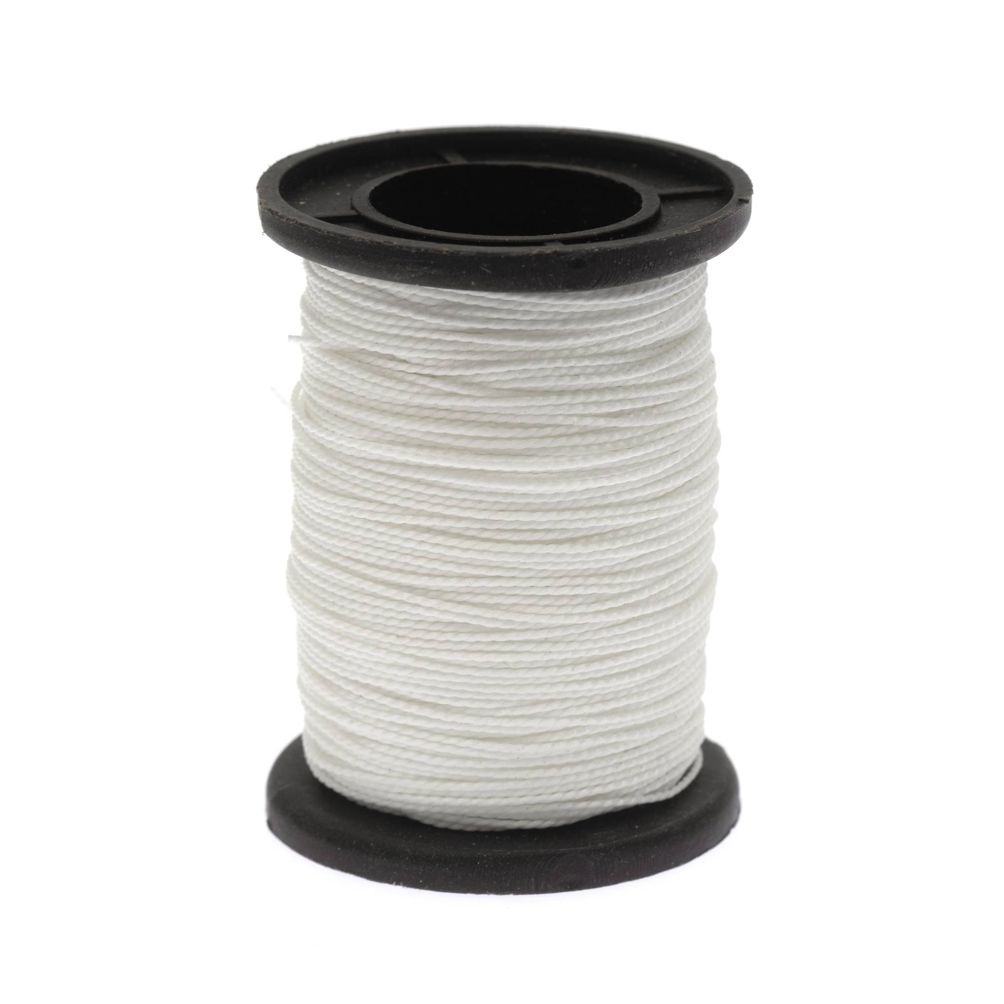 White Beading Thread 40m
