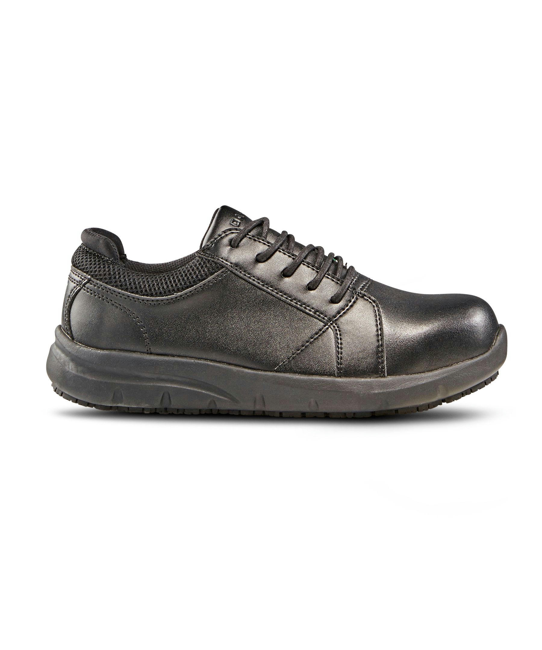 Dakota WorkPro Series Women's Steel Toe Steel Plate Anti Slip Oxford Safety Shoes - Black
