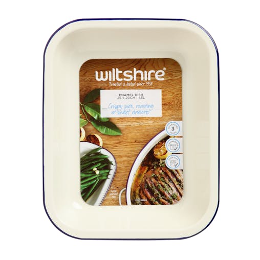 Wiltshire Enamel 18 Piece Bakeware Pack 18pc