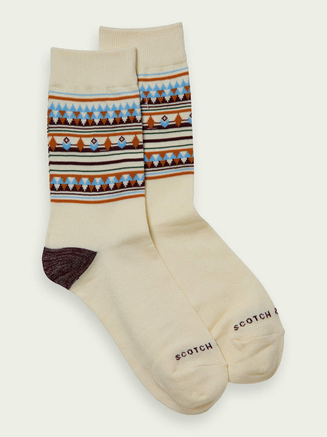 Festive Jacquard Socks