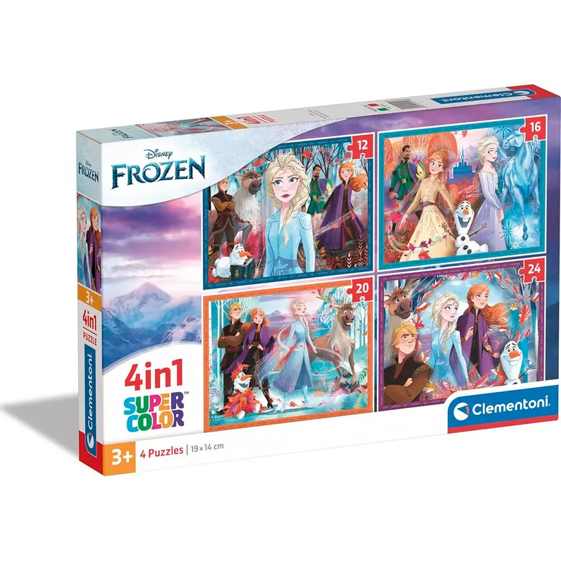 Puzzle 4-teilig Frozen