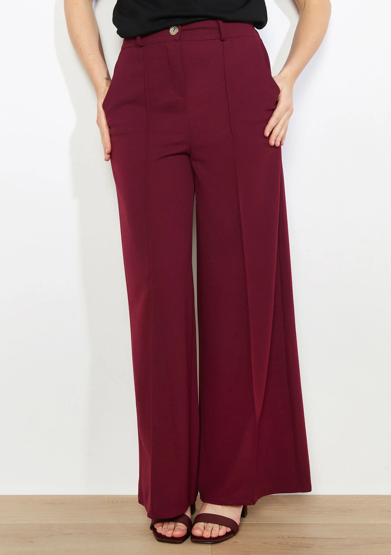 Klassieke flared broek