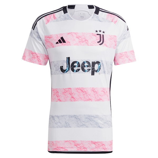 Dušan Vlahović Juventus adidas 2023/24 Away Replica Jersey - White