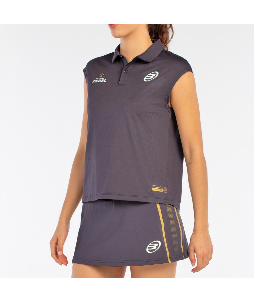 POLO BULLPADEL ACIDO CARBON