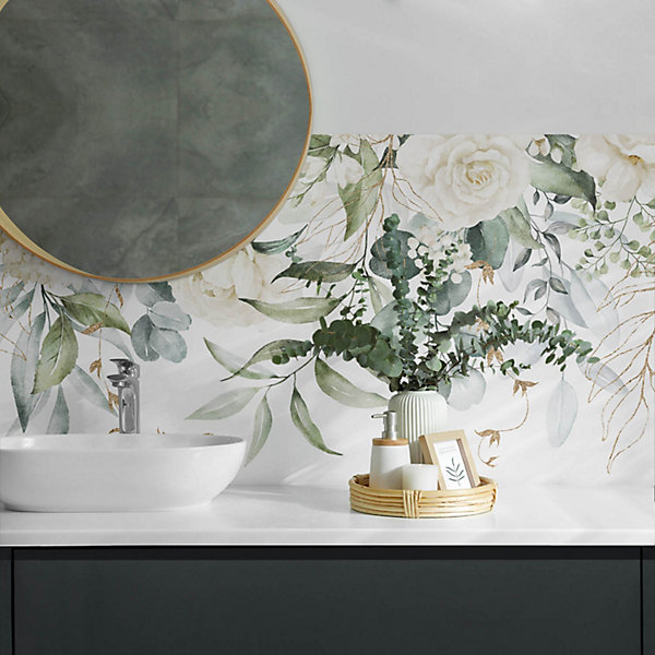 Panneau Décoratif Wallfluent 120x60 cm Motif Géométrique Triangulaire 1 pièce