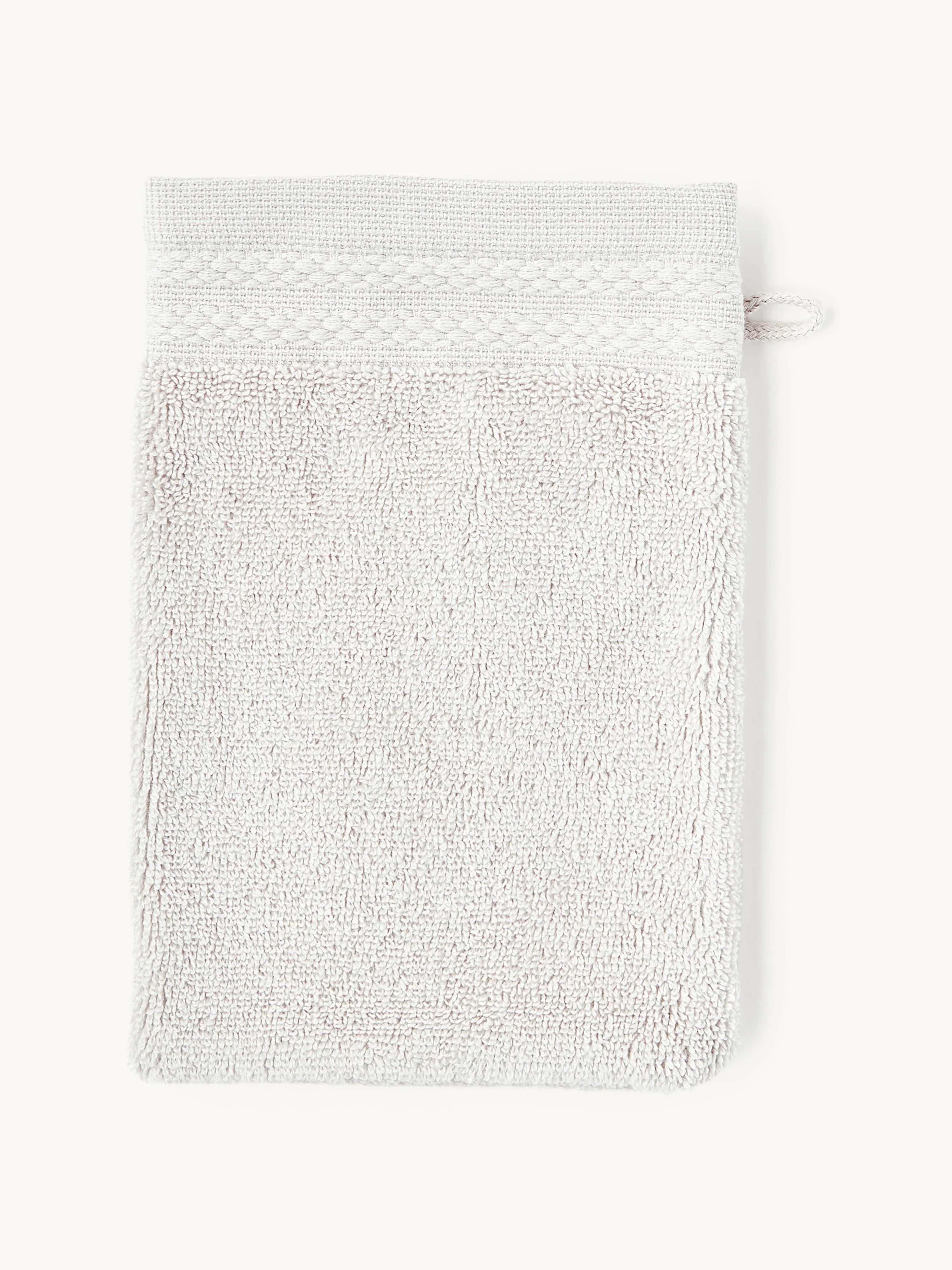 Waschhandschuhe Premium aus Bio-Baumwolle, 2er-Set
