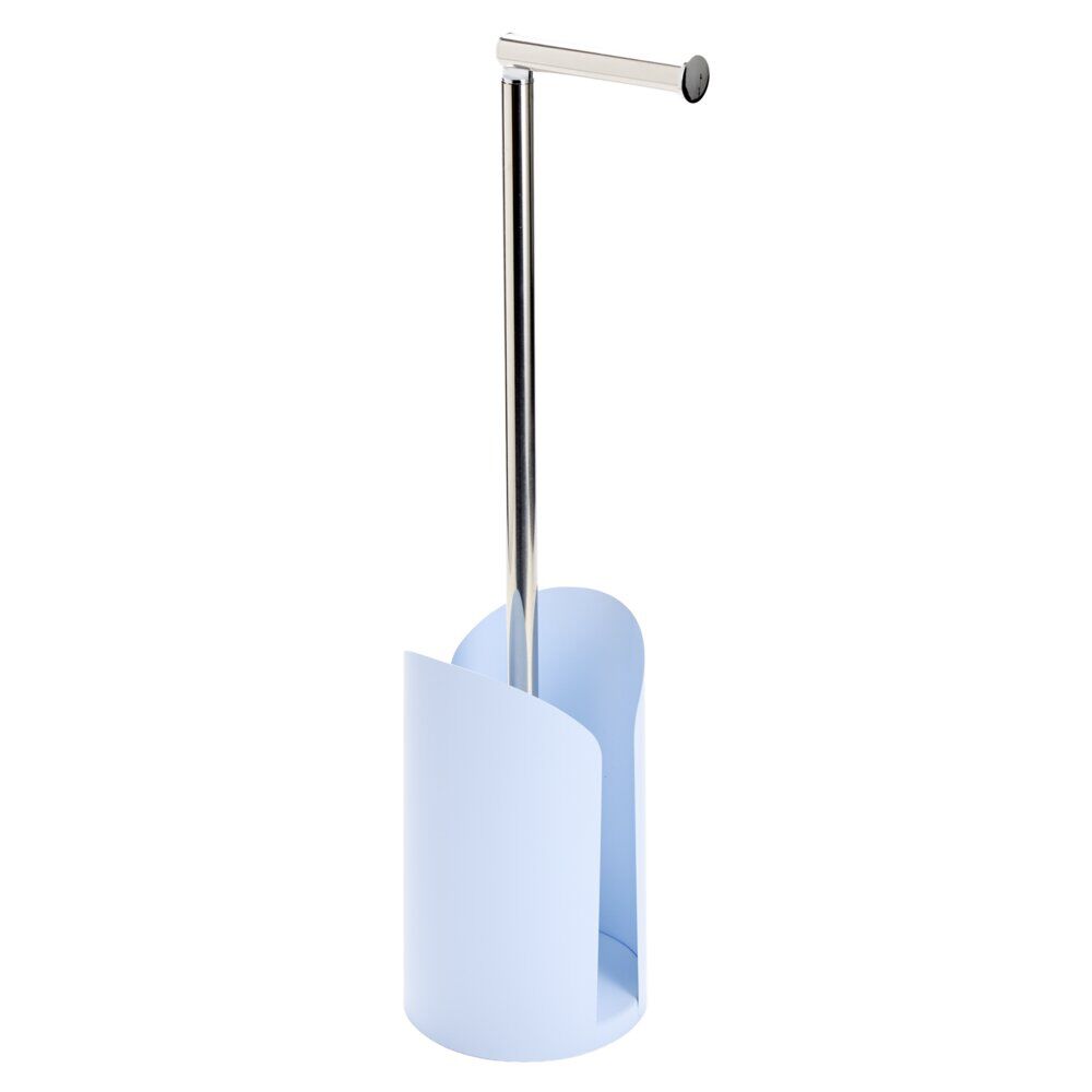 Support papier WC métal et plastique Ø15xH61cm (3 modèles)