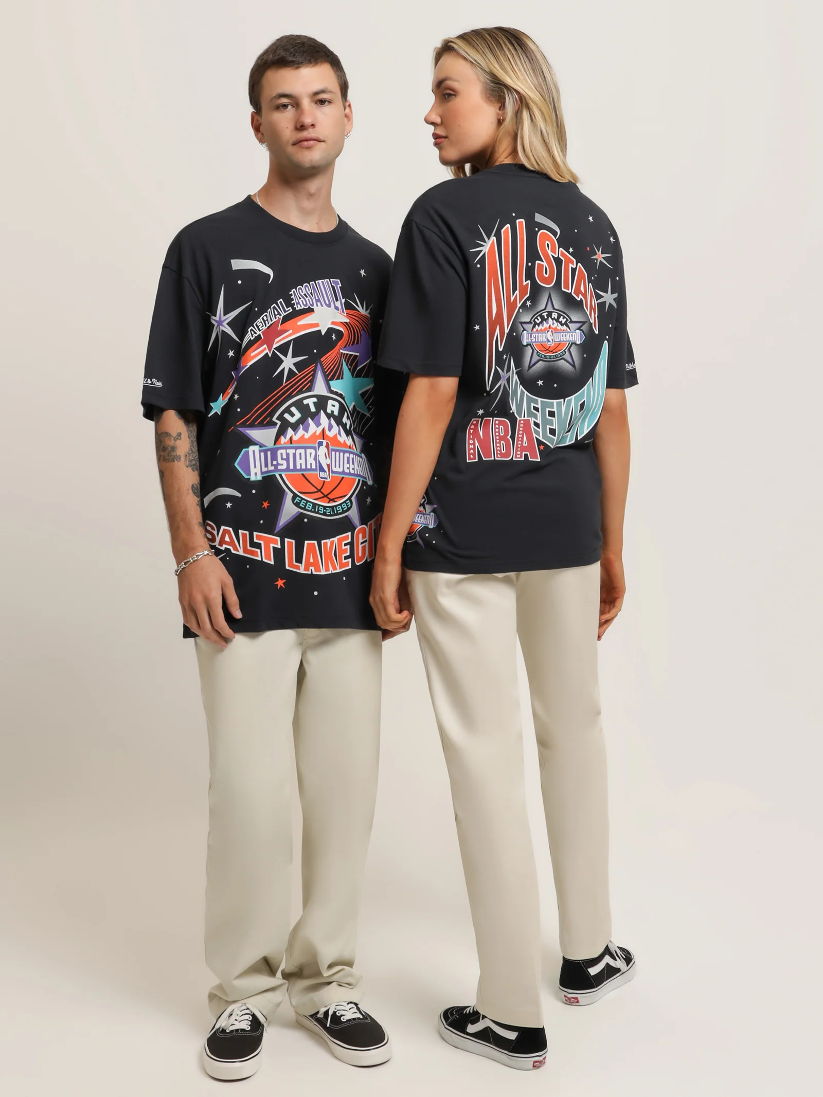 Utah All Star Weekend 1993 Burst T-Shirt