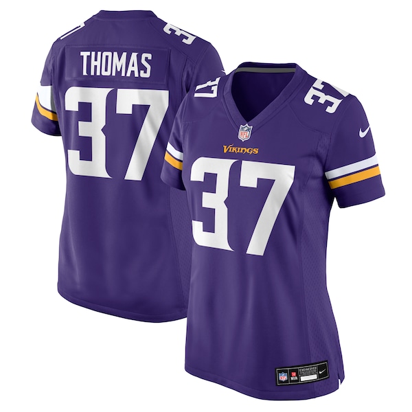 Tavierre Thomas Minnesota Vikings Nike Women's Team Game Jersey -  Purple