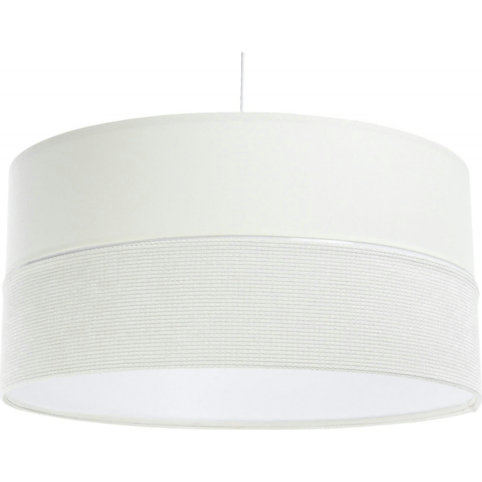 TWIST - Suspension Tissu Blanc