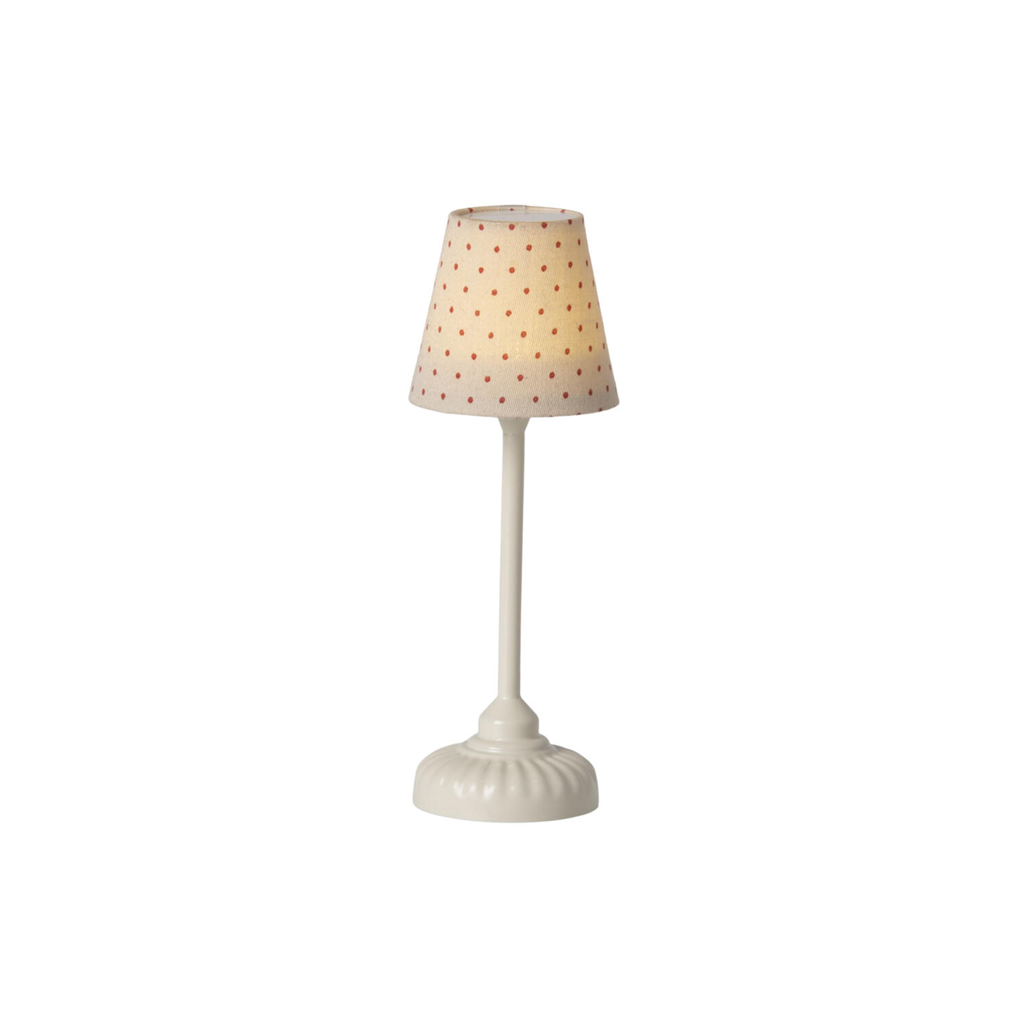 Vintage gulvlampe til mus, sand