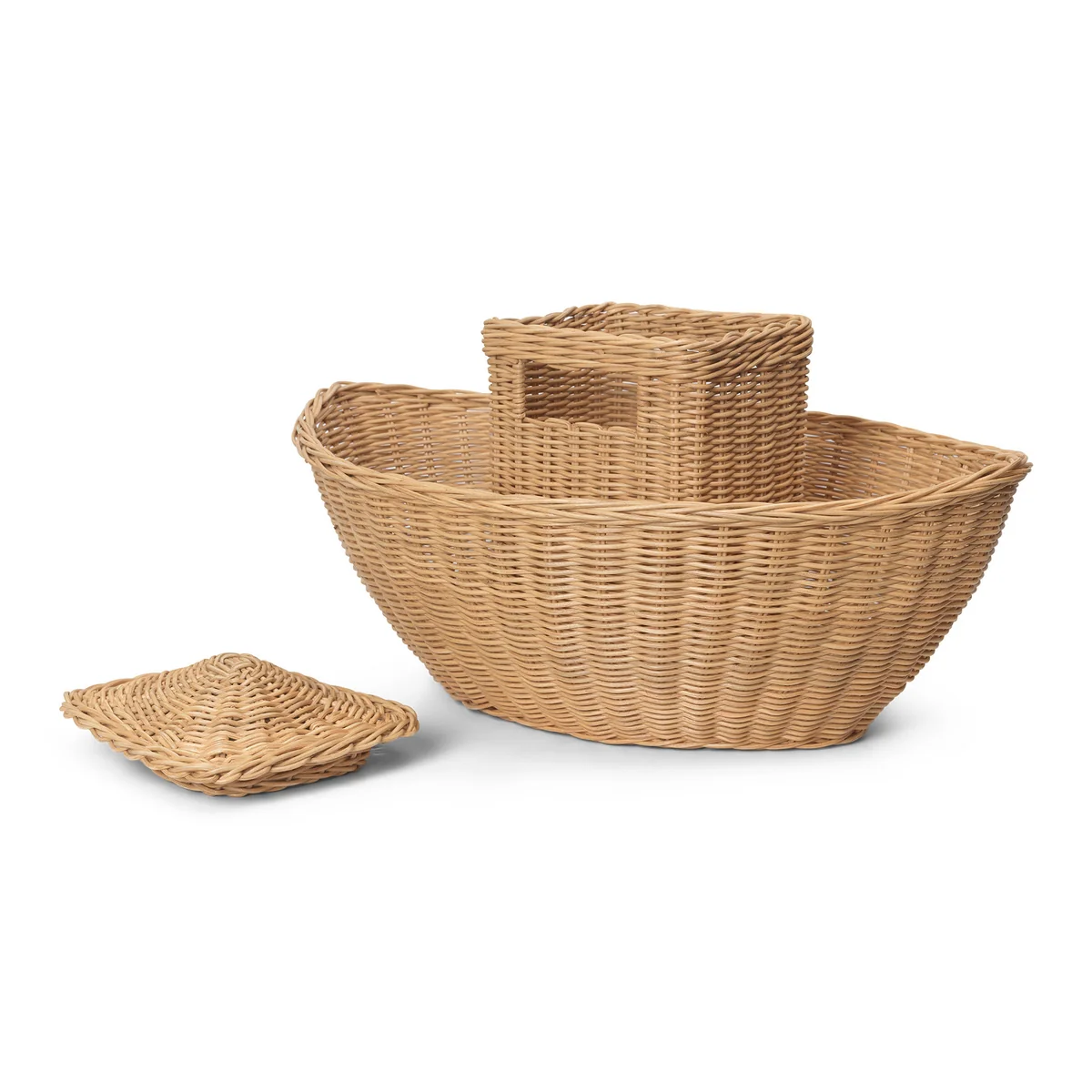 Ferm Living - Arche Spielzeug, Rattan natur