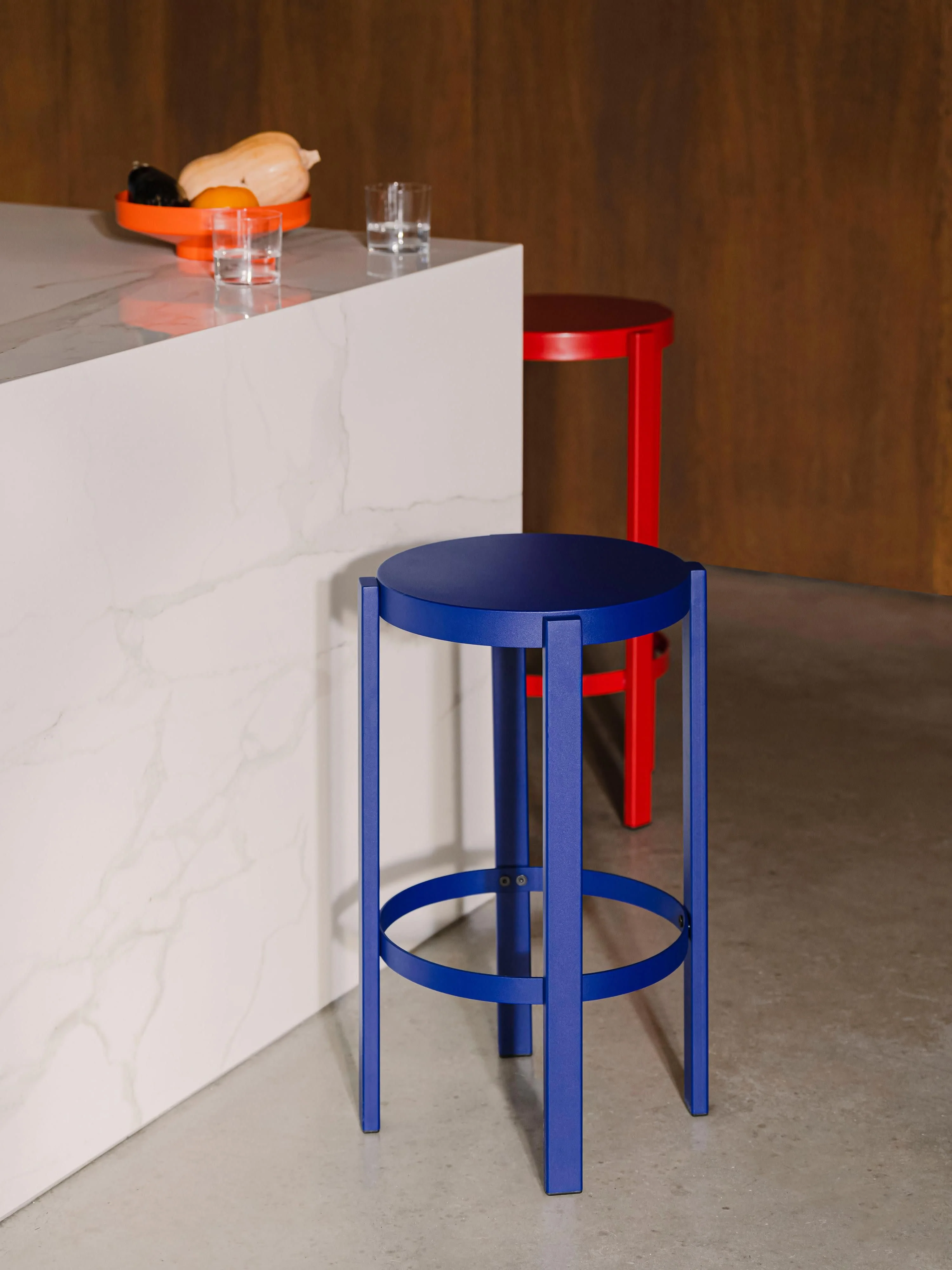 Thekenhocker Doon aus Metall