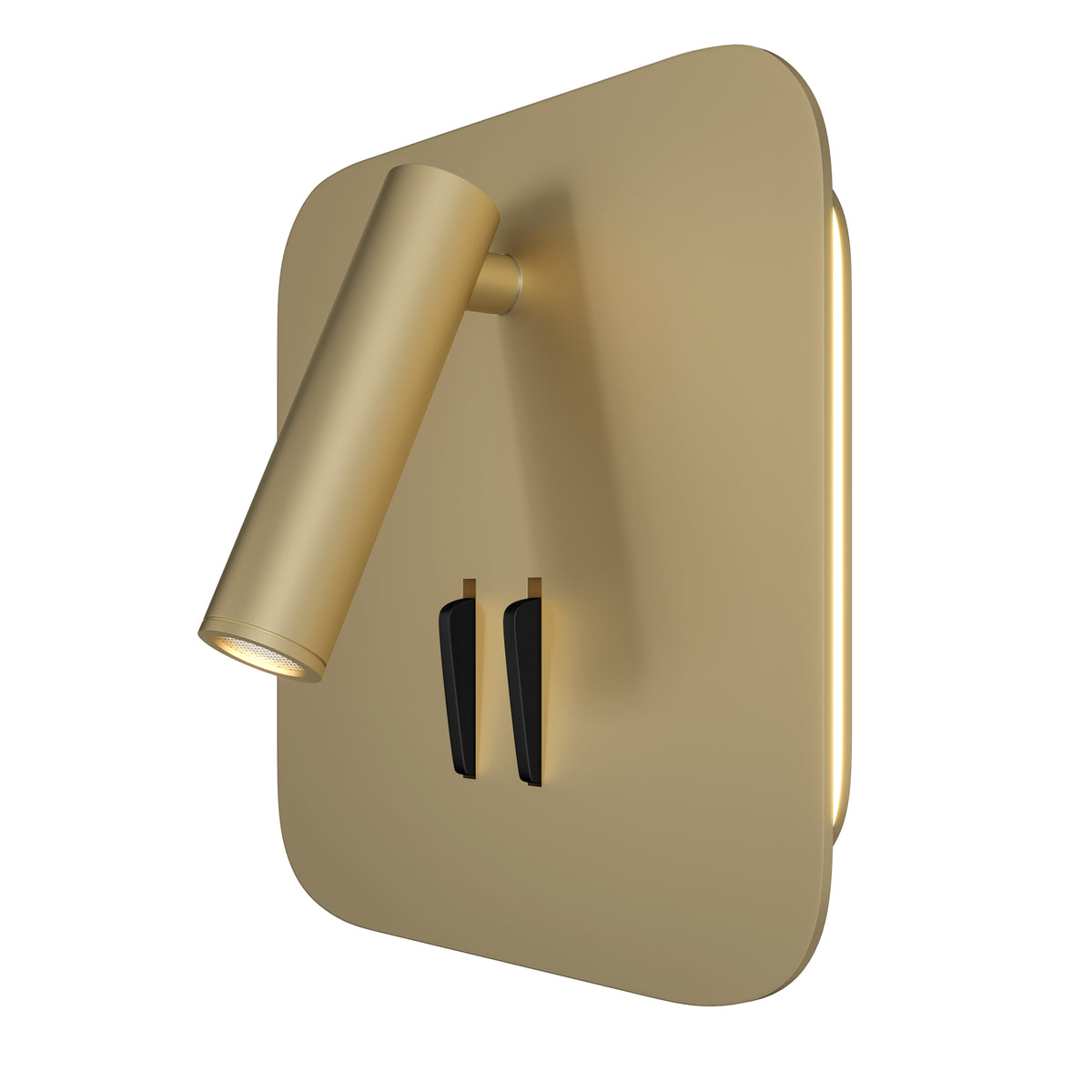 Maytoni wandlamp Ios 176 - Goud - 13x6.5x13 cm
