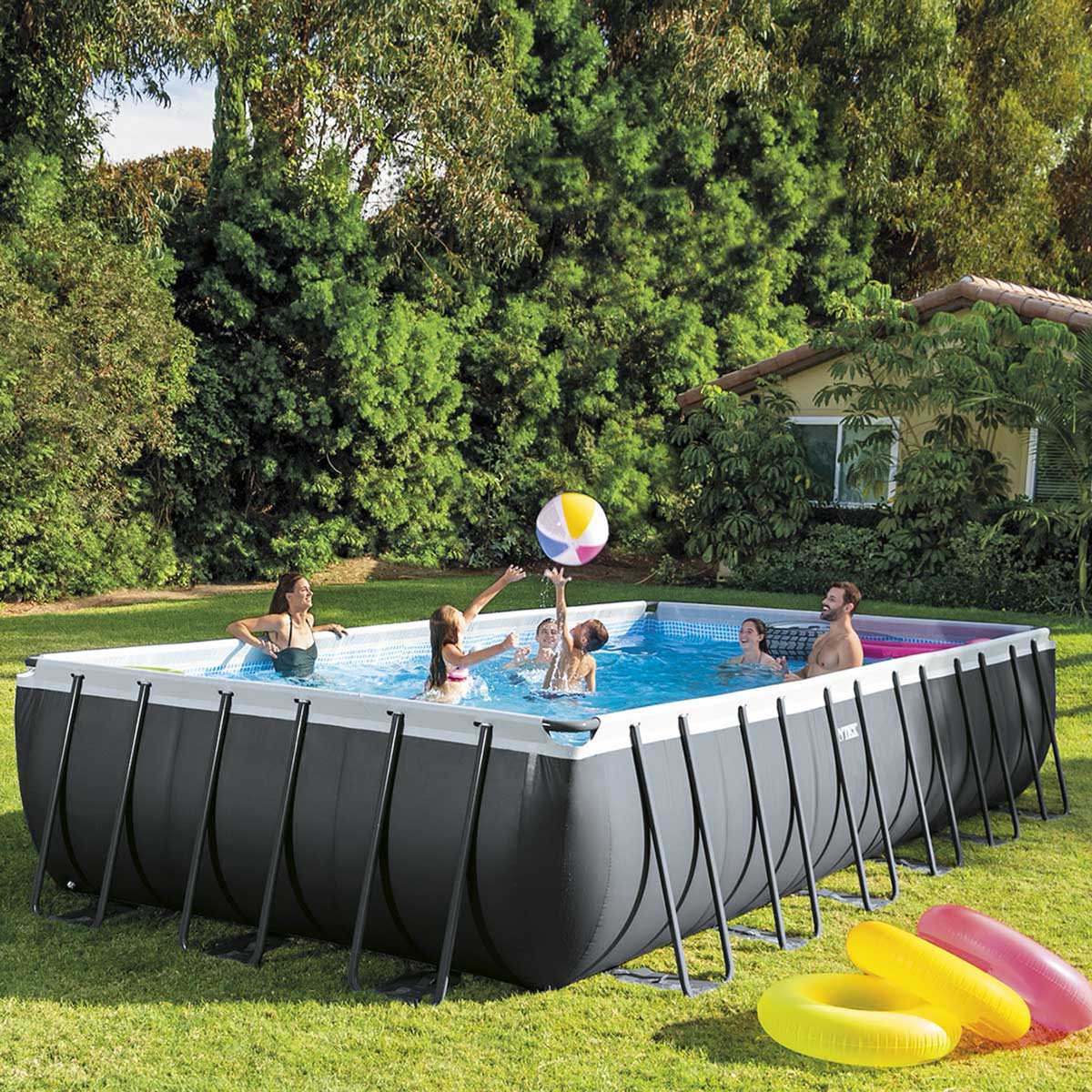 Piscina tubular ultra retangular Intex