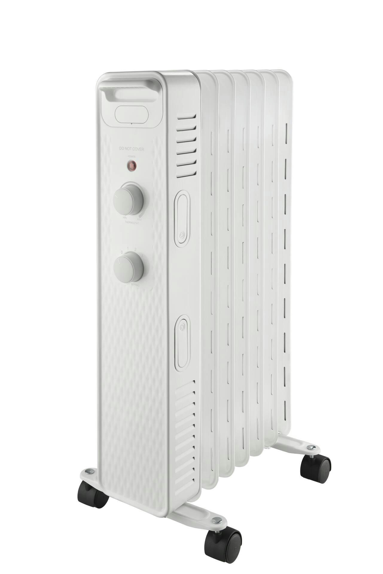 NOMA 3-Setting Mechanical Oil Filled Radiator with Adjustable Thermostat