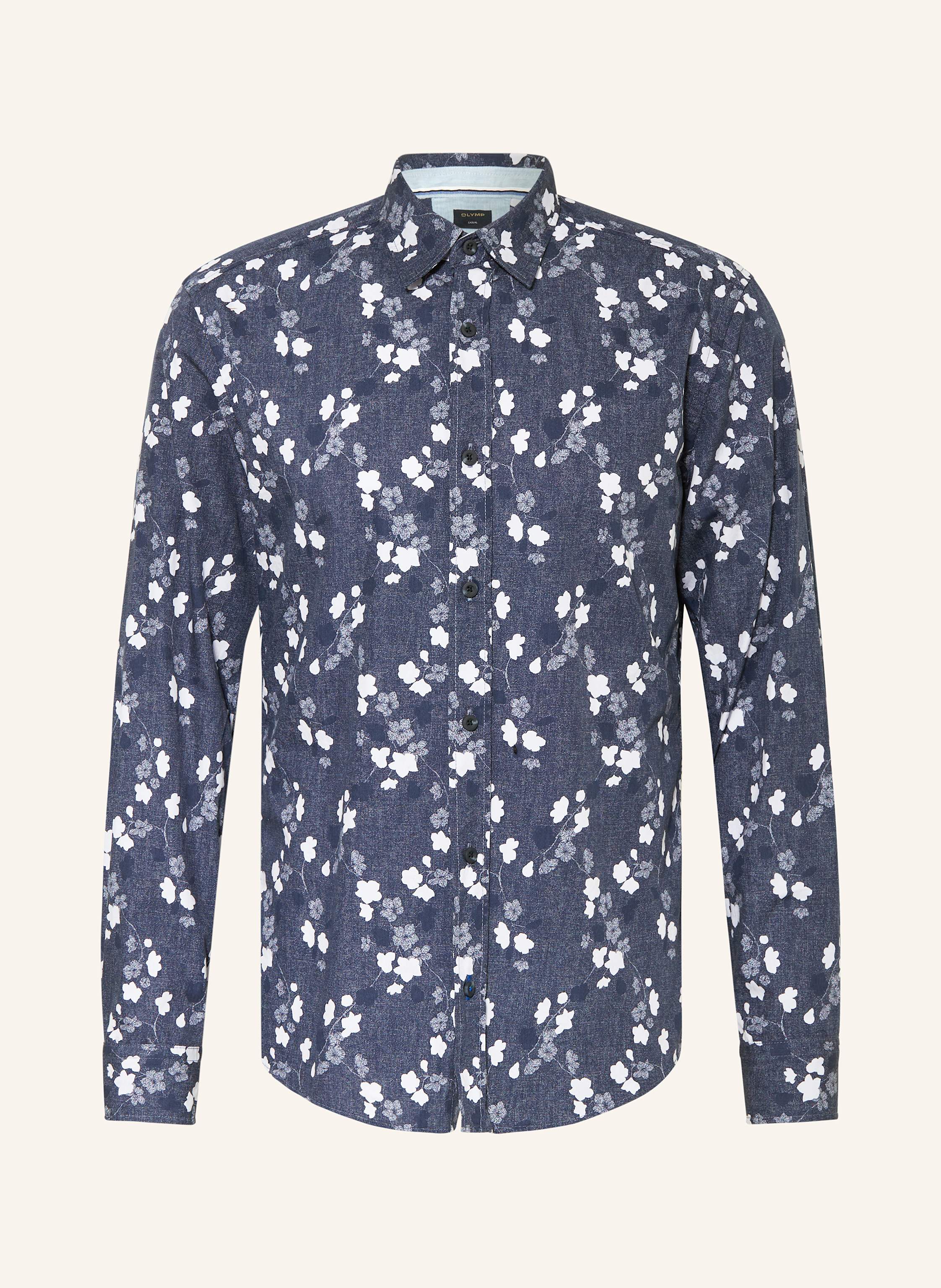 OLYMP Hemd Casual regular fit in Jeansoptik