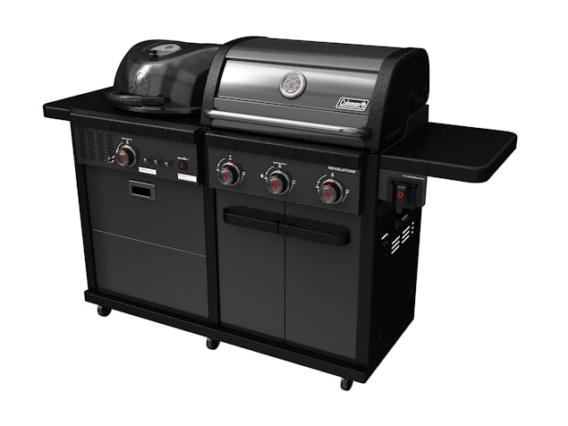 Coleman Revolution&trade; Dual Fuel BBQ - Black Matte (COLREVDFBM24)