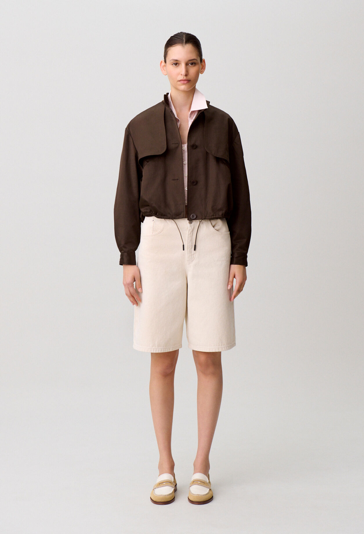 Blouson satiné