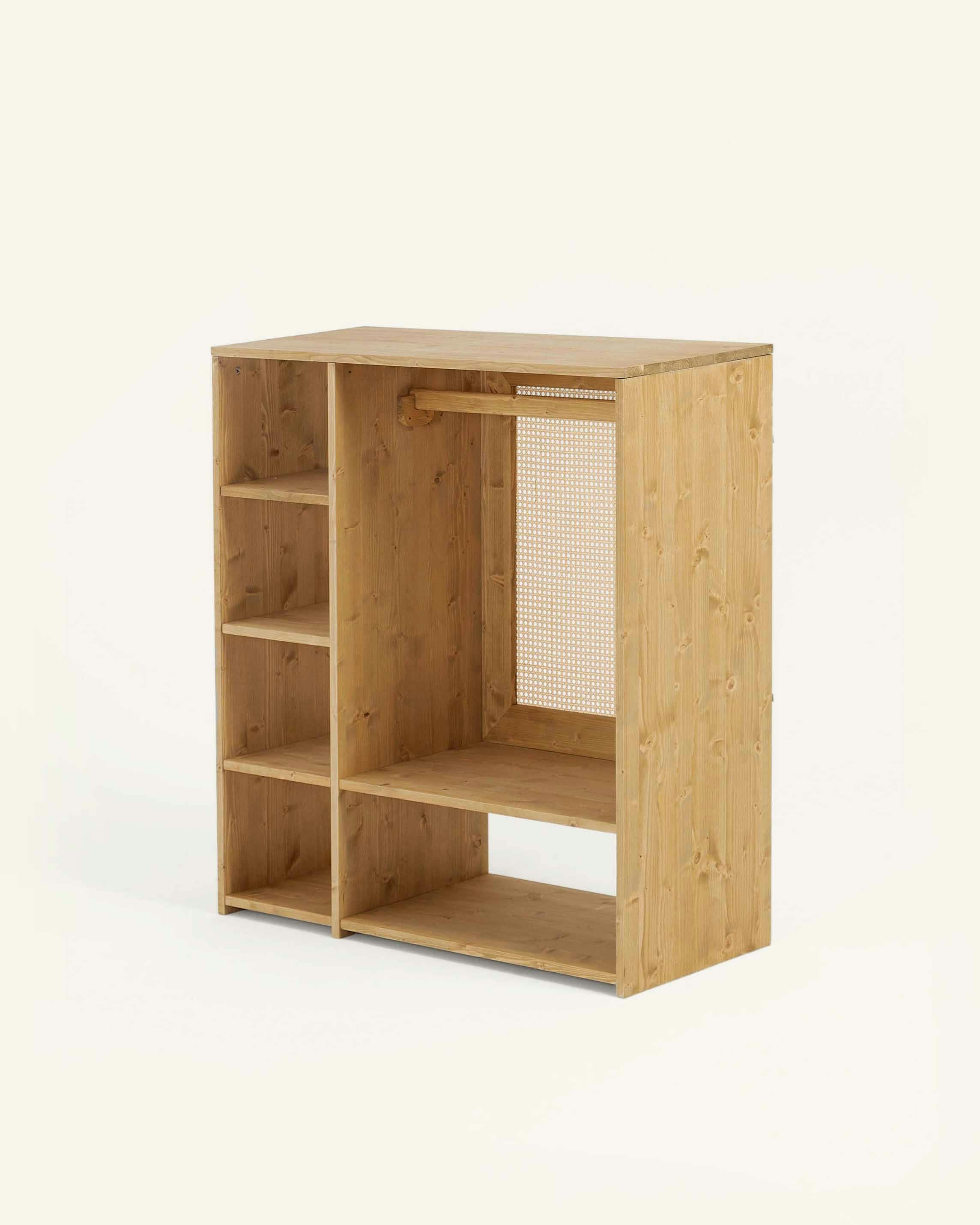 BLAI - Armoire Montessori en bois de couleur naturel