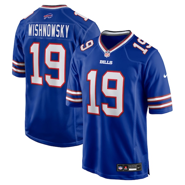 Mitch Wishnowsky Buffalo Bills Nike Team Game Jersey -  Royal