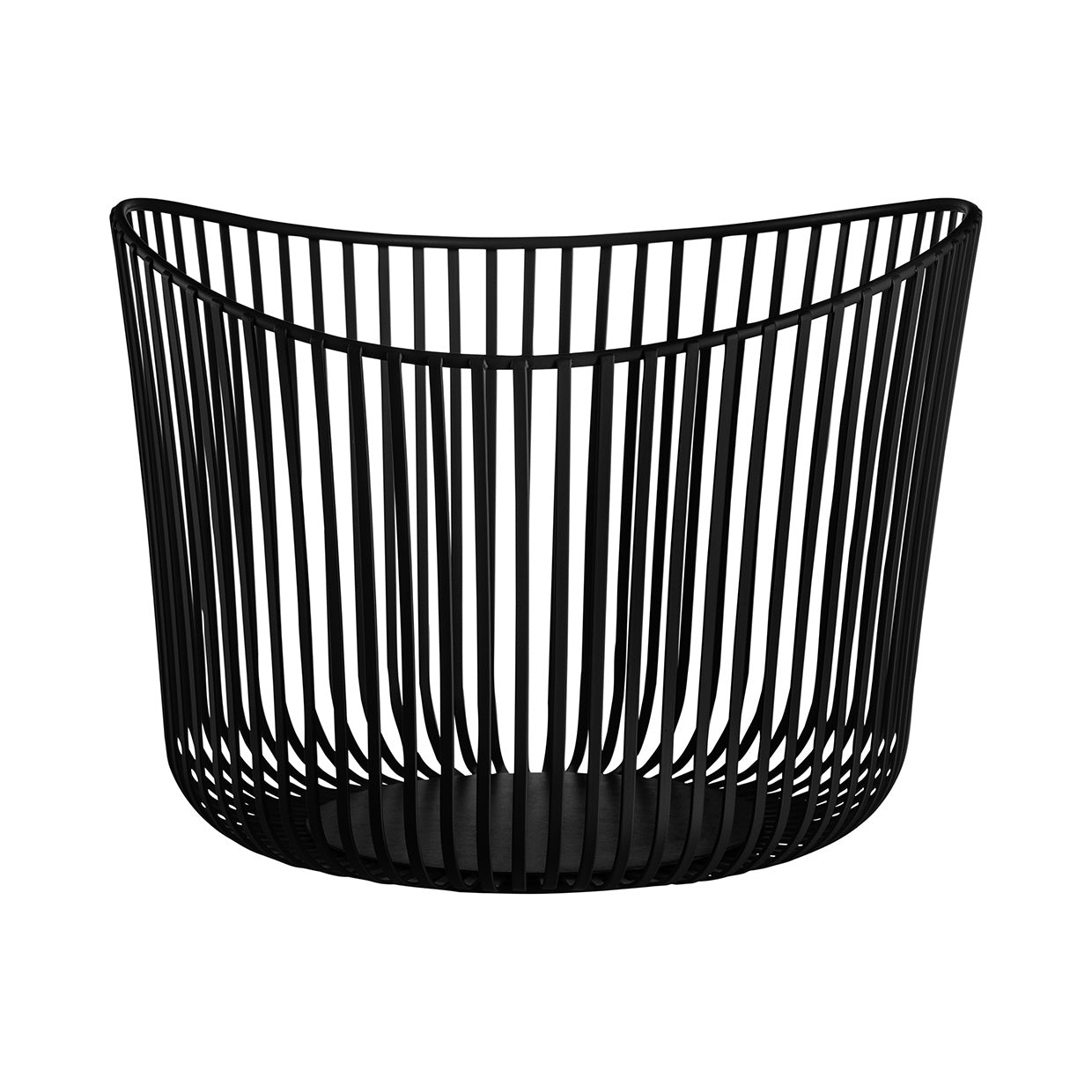 Modo Opbergmand Black   Zwart   Staal