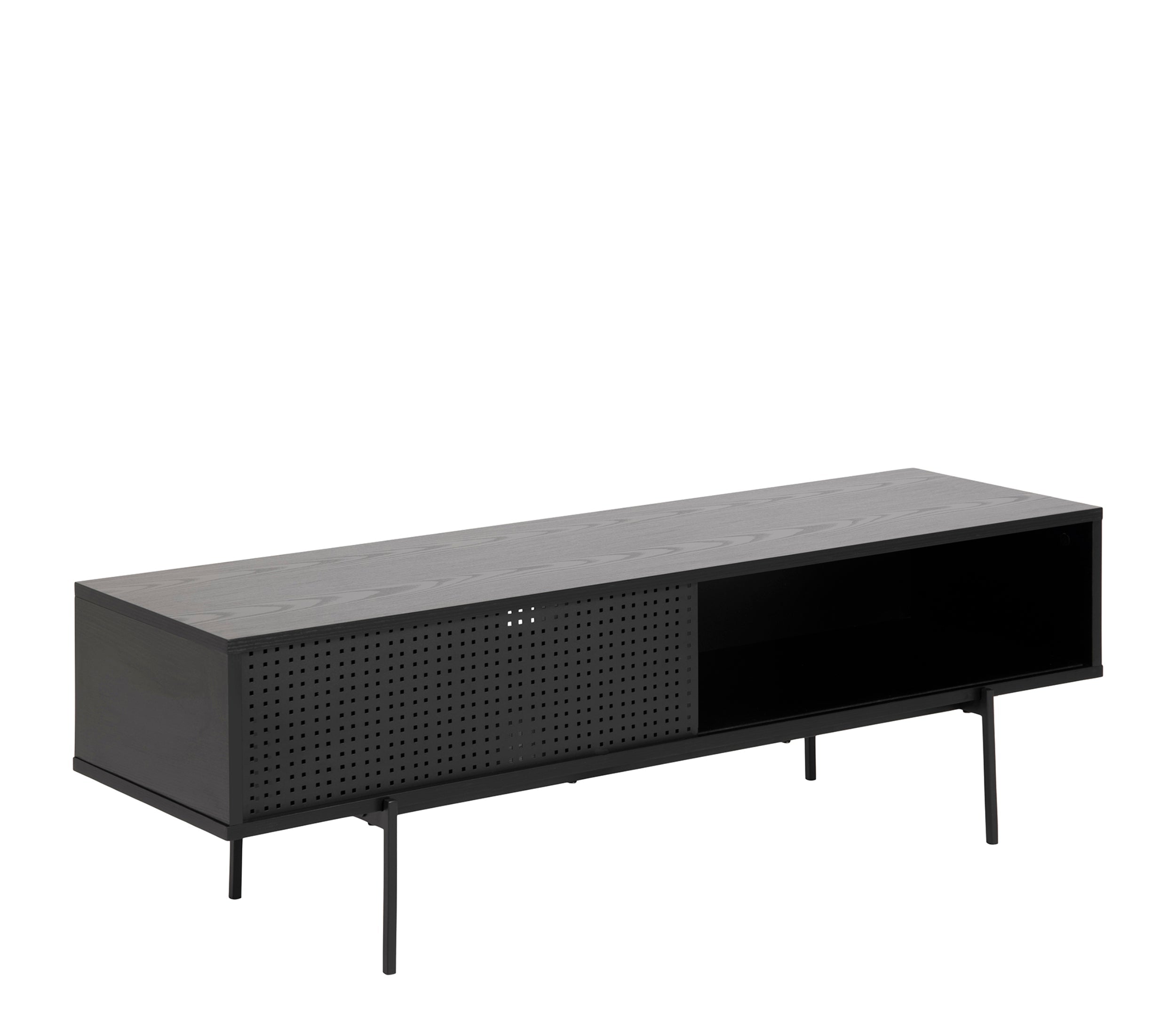 Rebellenclub TV-meubel Aarhus - Meubel Aarhus 140 cm - Zwart
