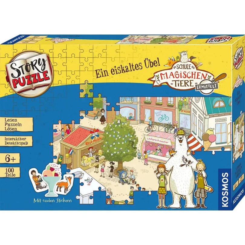 Puzzle 100-teilig Die Schule der magischen Tiere