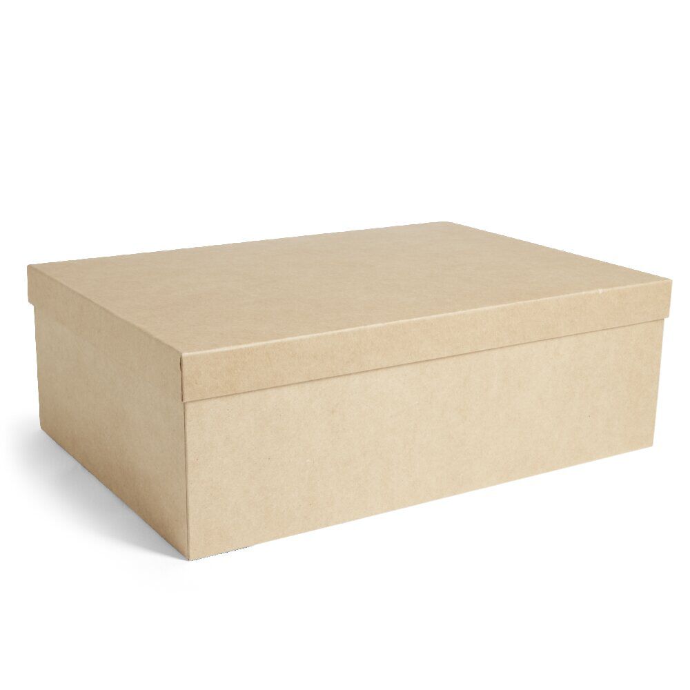 BoÎte papier beige 28x19x10cm