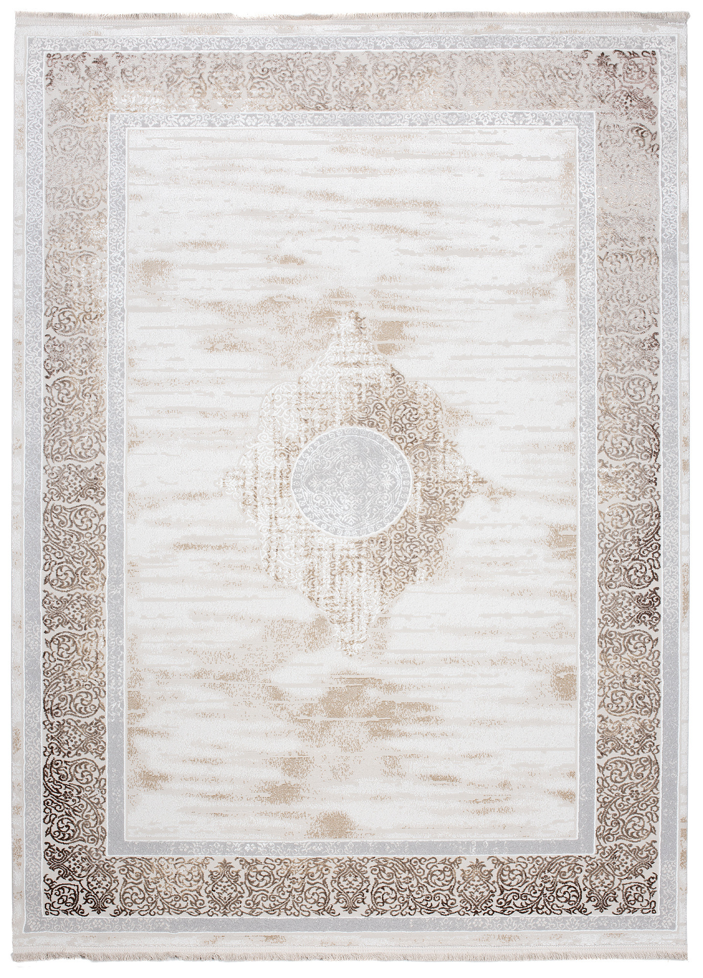 Dywan Chemex Sahara Nowoczesny N768A SH_ L_ Beżowy 120x170