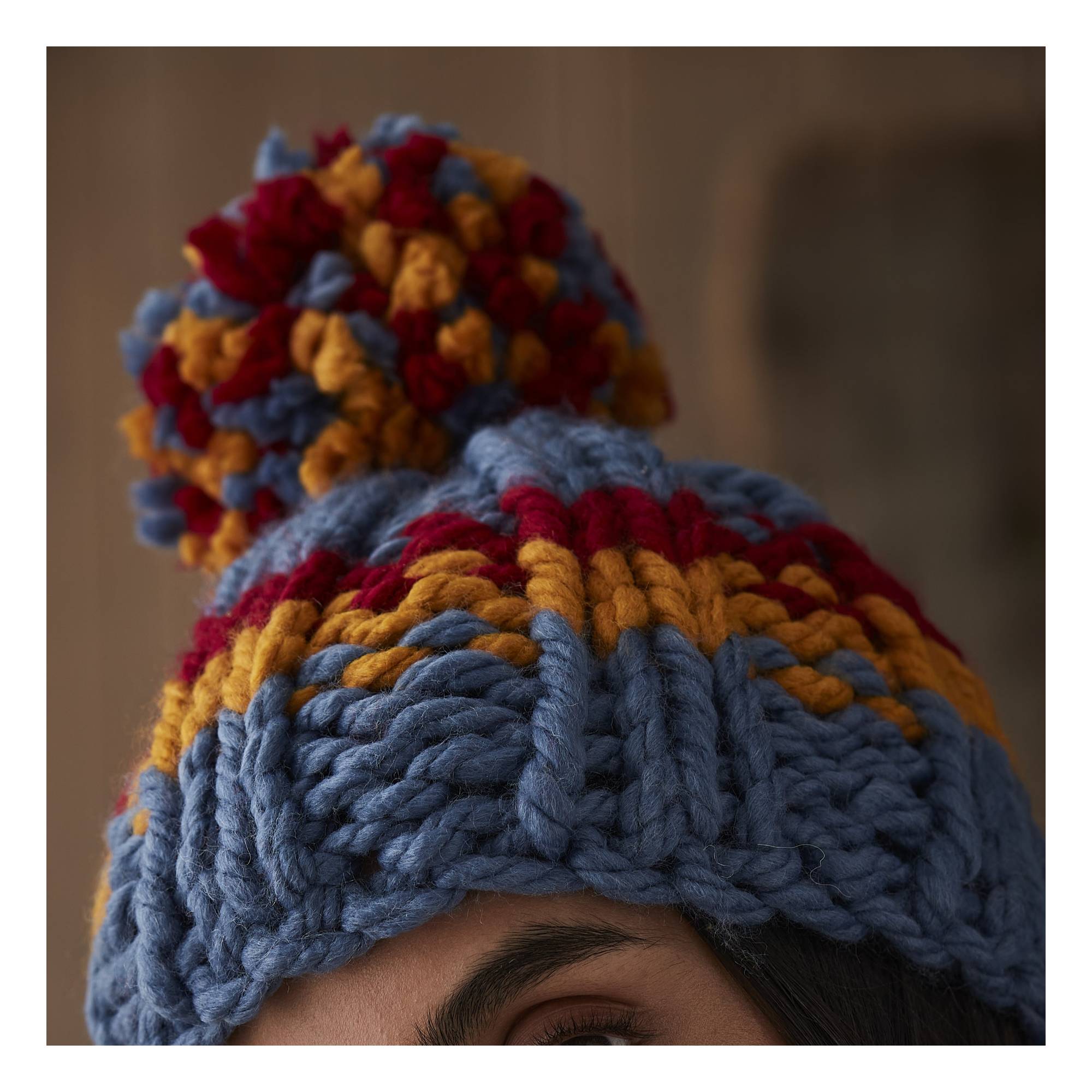 Knitcraft Chunky Rib Beanie Digital Pattern 0119