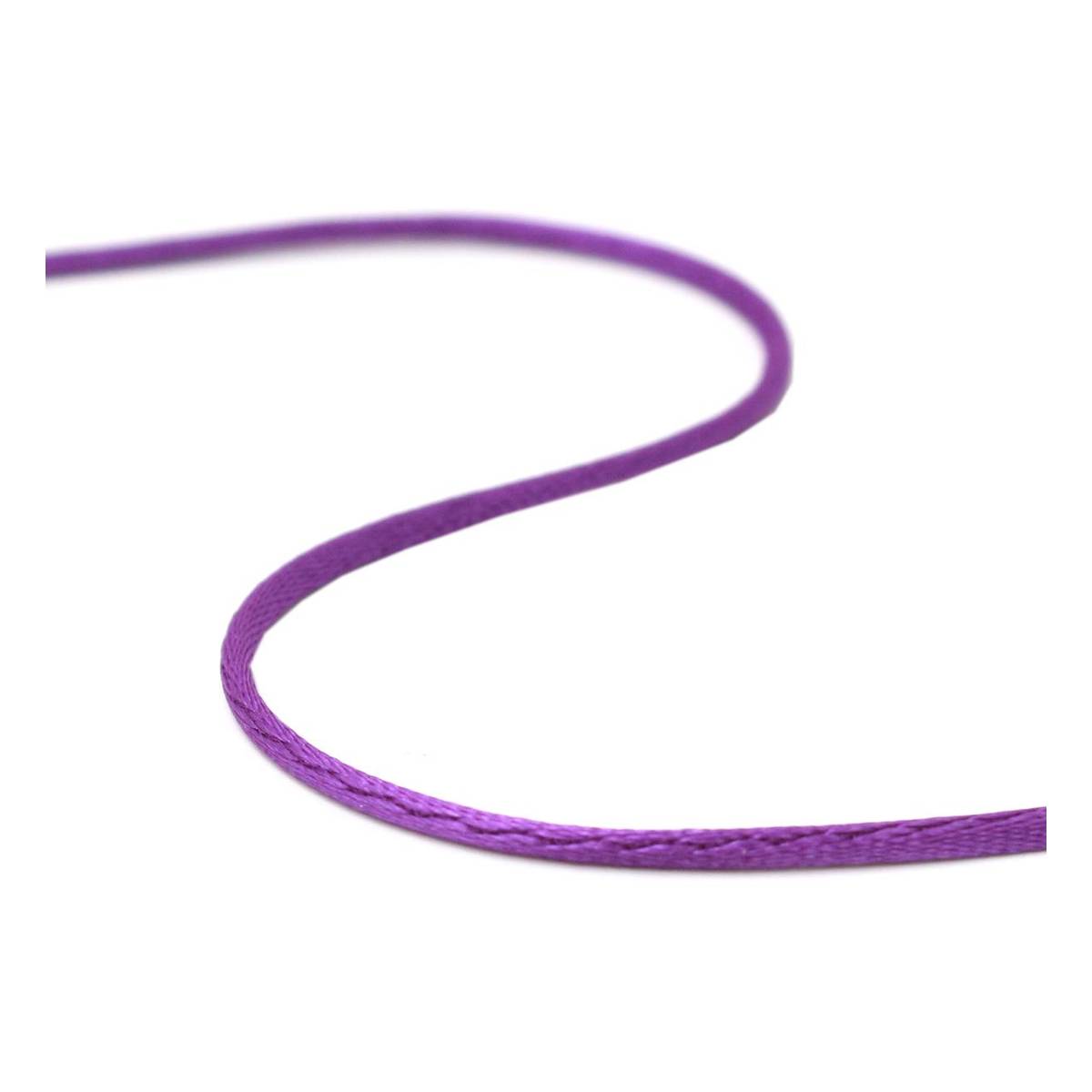Purple Ribbon Knot Cord 2mm x 10m