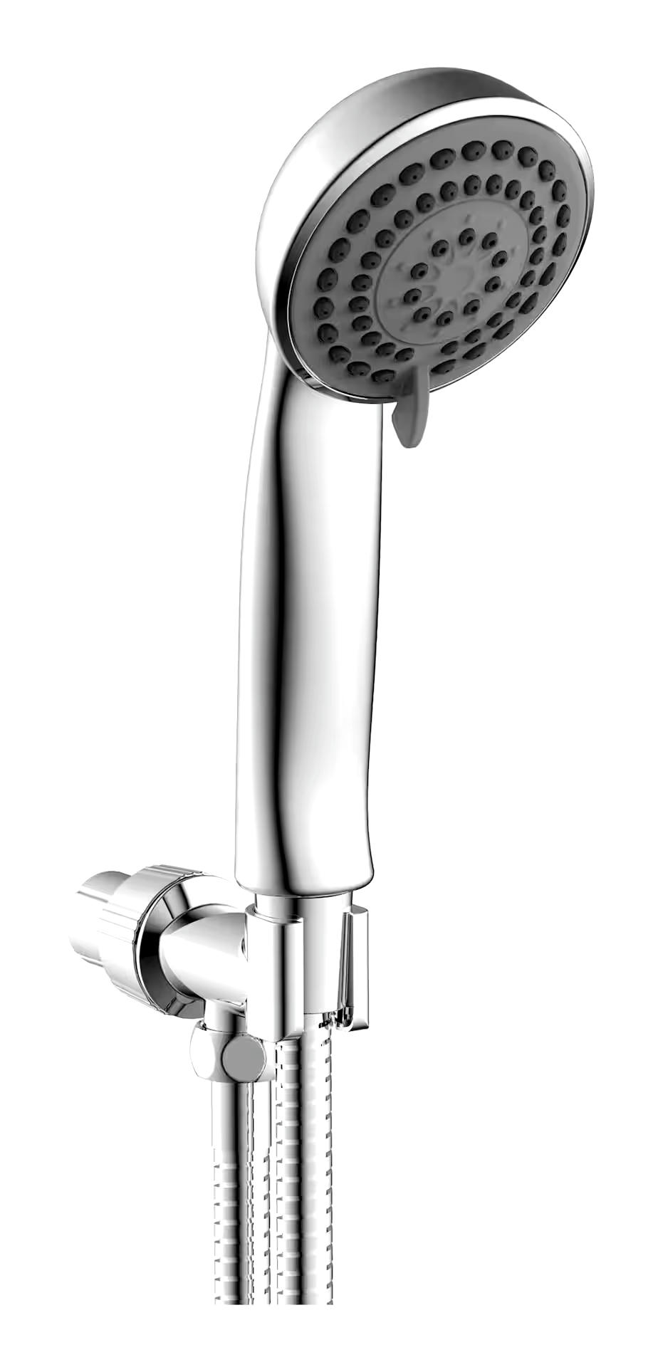 For Living 4-Setting Handheld Shower Head with Hose & Bracket, Assorted Finishes