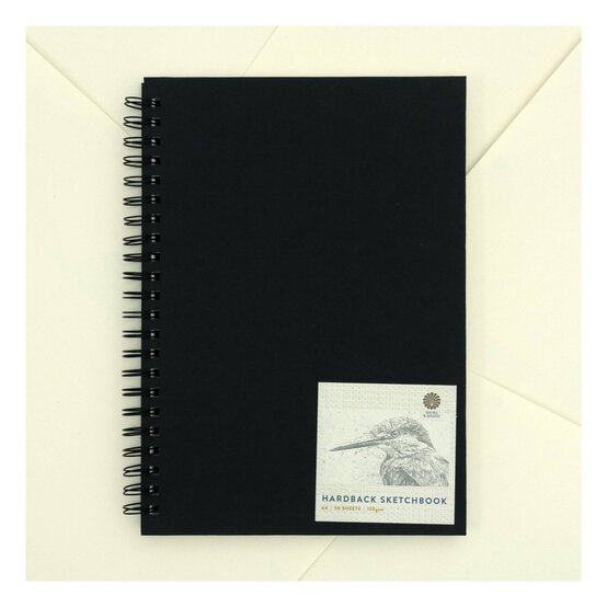 Shore & Marsh Portrait Hardback Sketchbook A4 50 Sheets