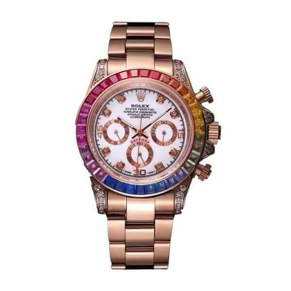 Rolex Daytona “Rainbow” 116520-0016 Superior Replica