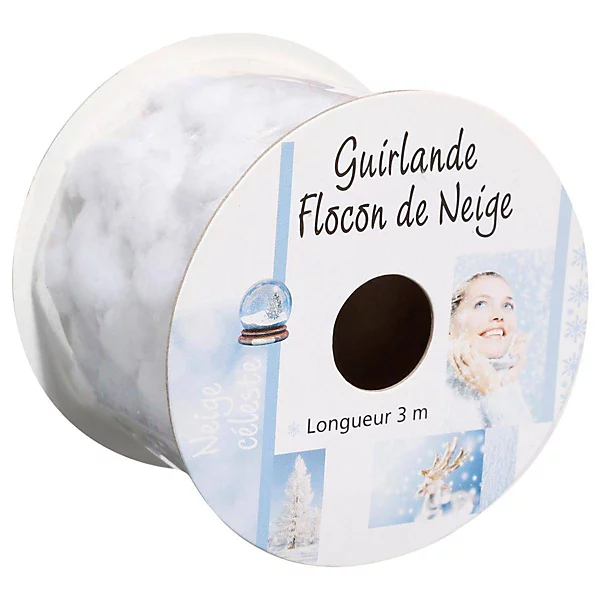 Guirlande de noël mini boule coton - feeric lights &christmas