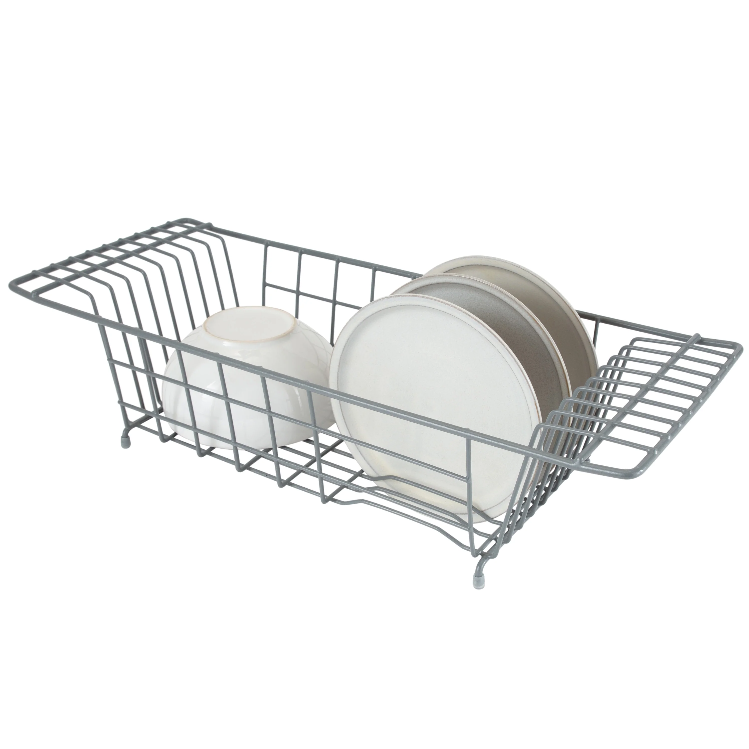 Kitchen Details Grey Over-the-sink Dish Rack - 19.92 x 7.99 x 5.12
