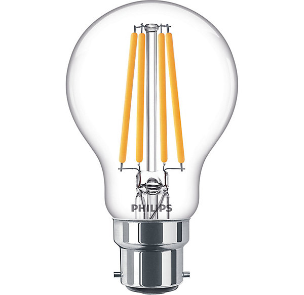 Ampoule LED B22 A60 1055lm 8.5W IP20 blanc chaud Philips